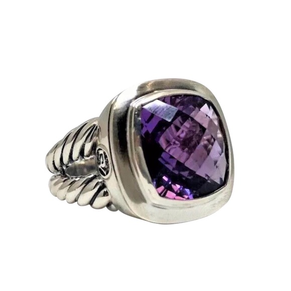 David Yurman Jewelry - DAVID YURMAN • Silver Albion Amethyst Ring